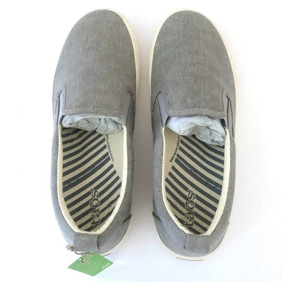 Taos Footwear Gray Slip-On Loafers - Picture 2 of 12